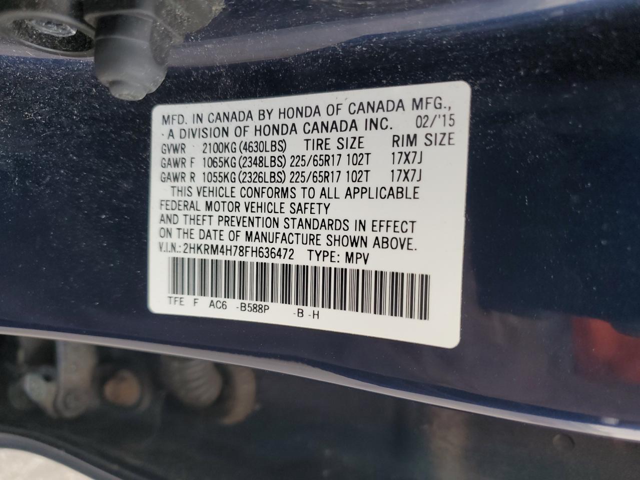 2015 Honda CR-V - Image 13
