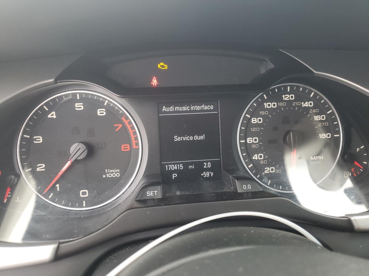 2012 Audi A4 Prestige VIN: WAUKFBFL9CN001639 Lot: 46303725