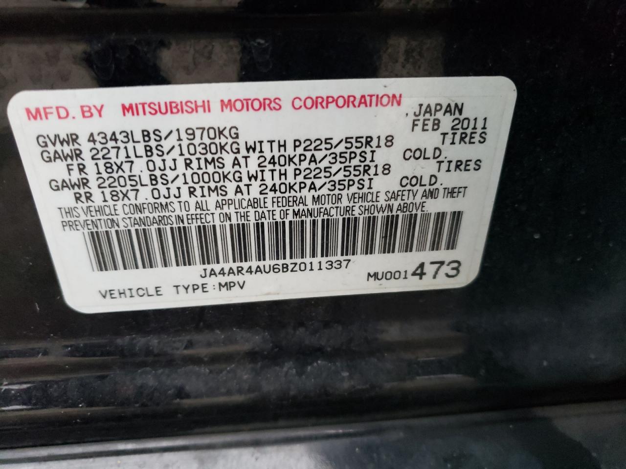 2011 Mitsubishi Outlander - Image 14