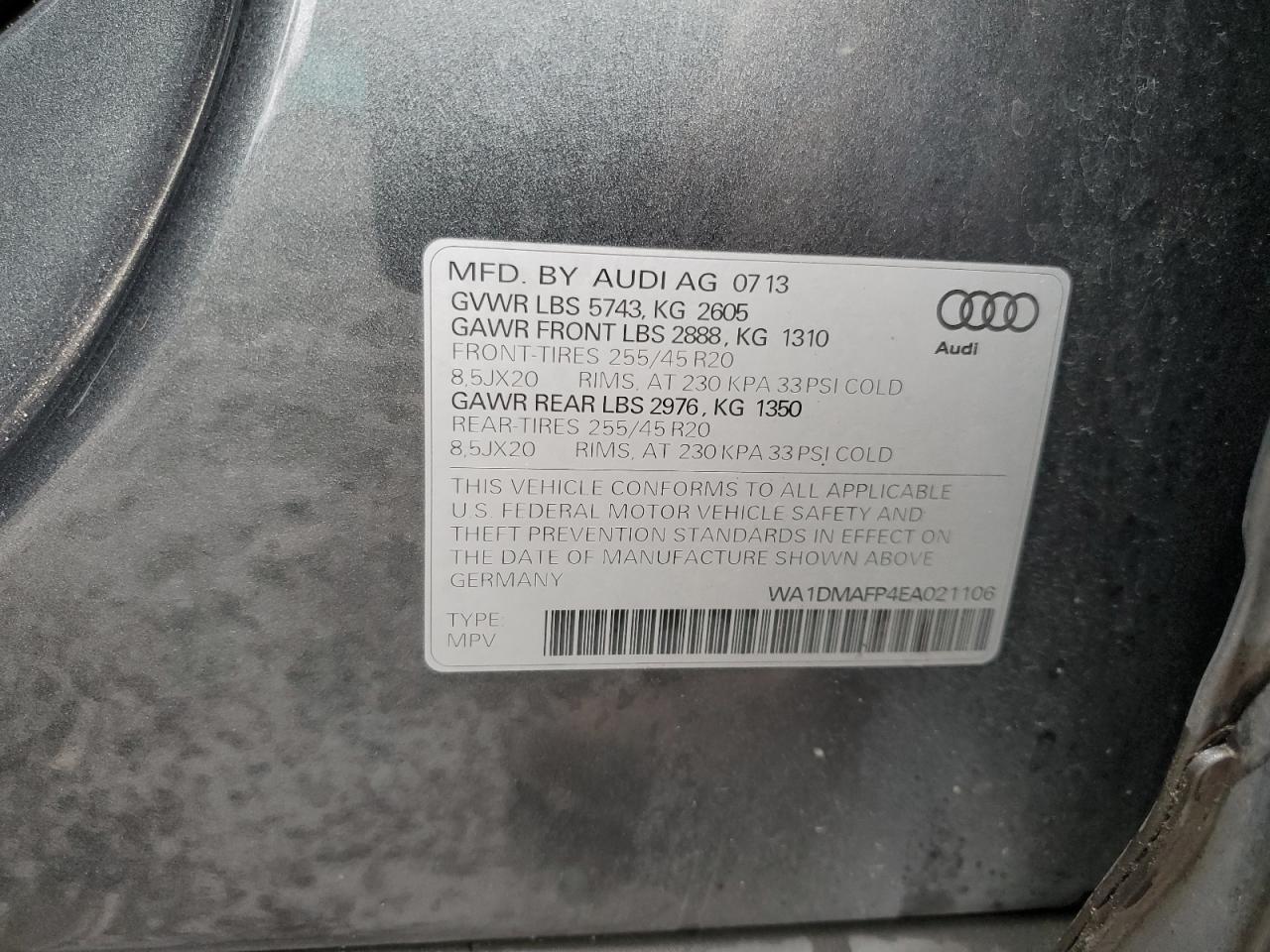 2014 Audi Q5 - Image 13