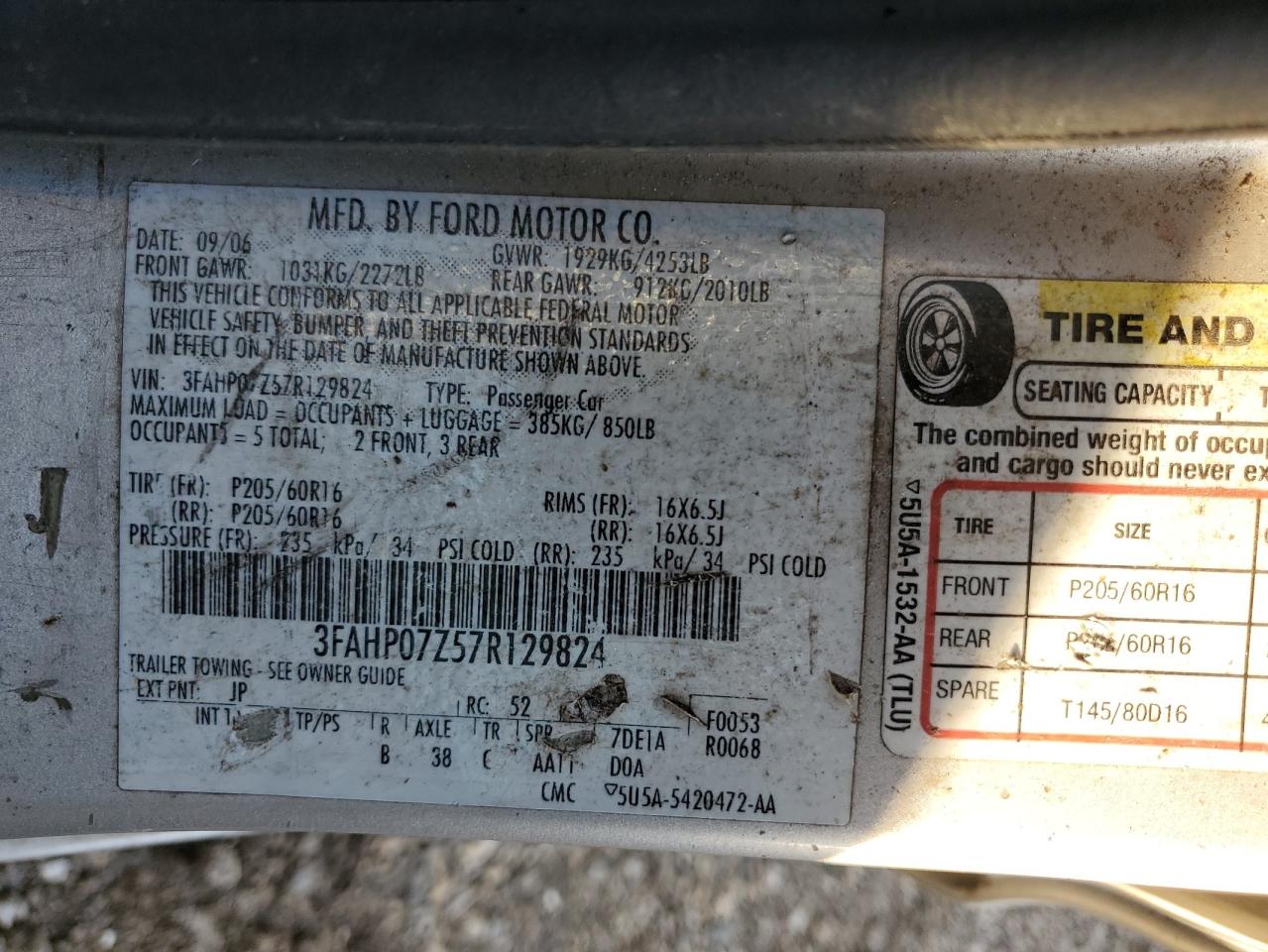 2007 Ford Fusion - Image 12