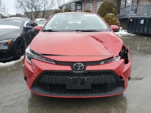  TOYOTA COROLLA 2021 Czerwony
