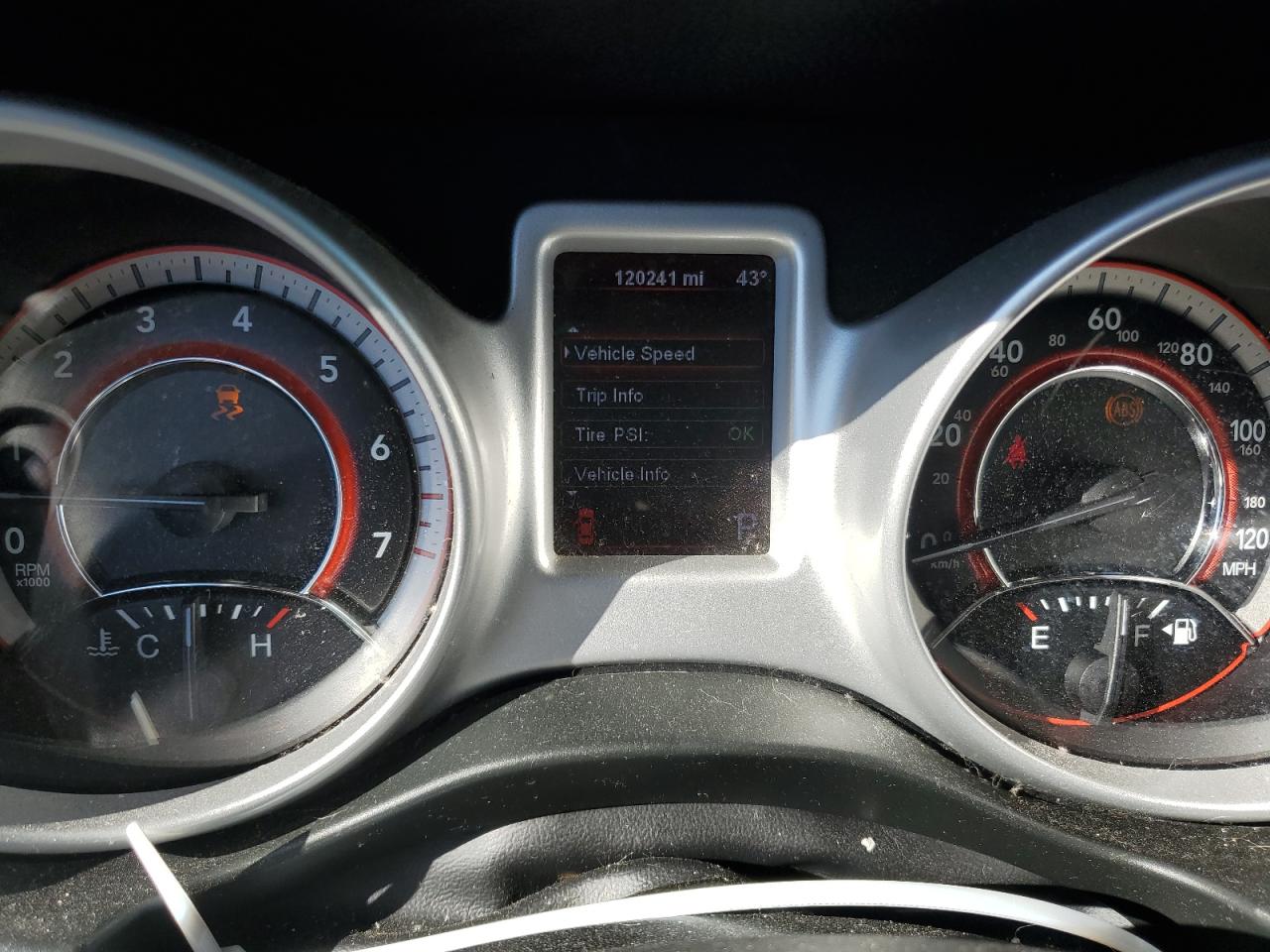 2012 Dodge Journey Sxt VIN: 3C4PDDBG5CT220763 Lot: 46597405