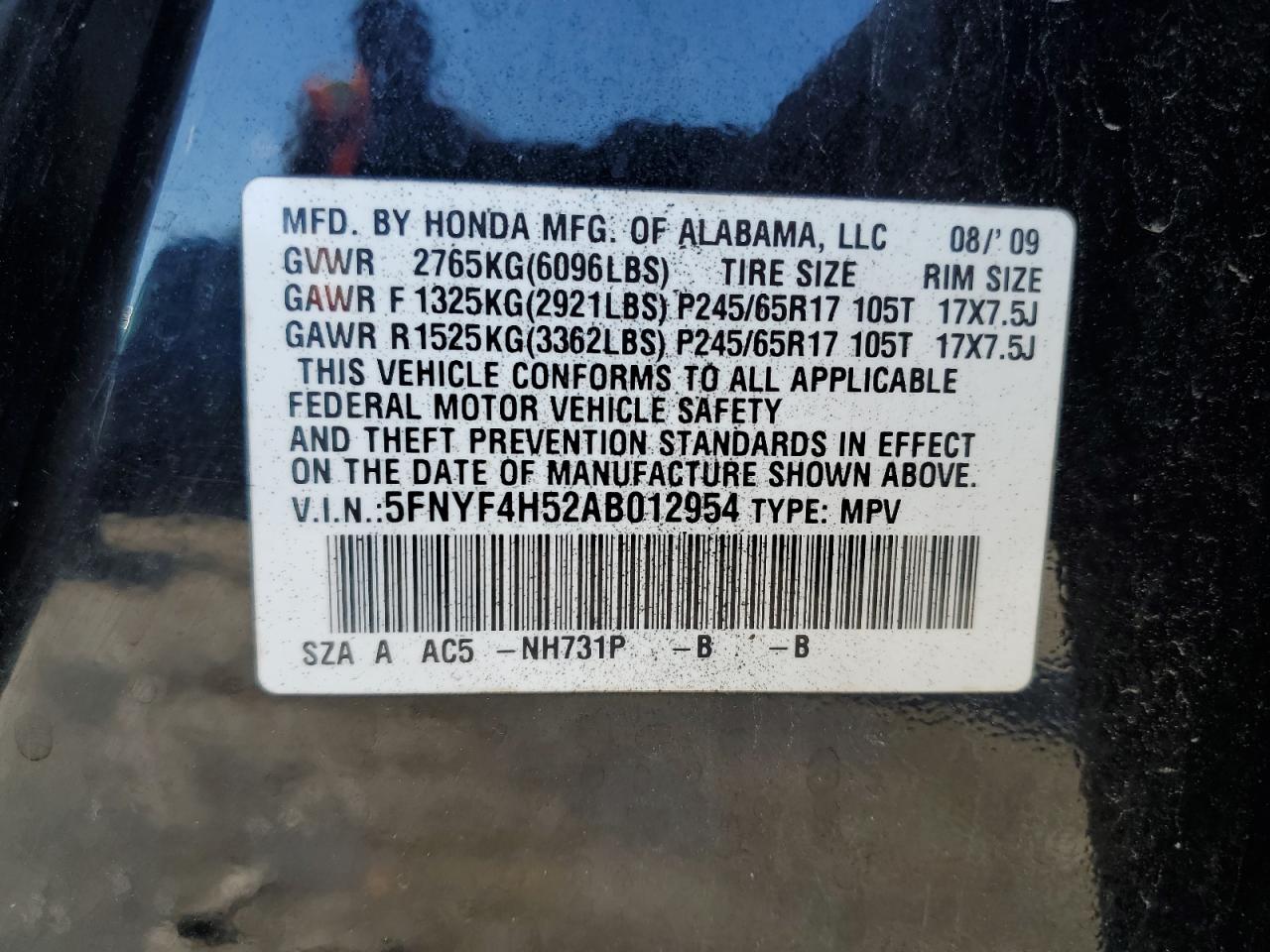 2010 Honda Pilot - Image 13