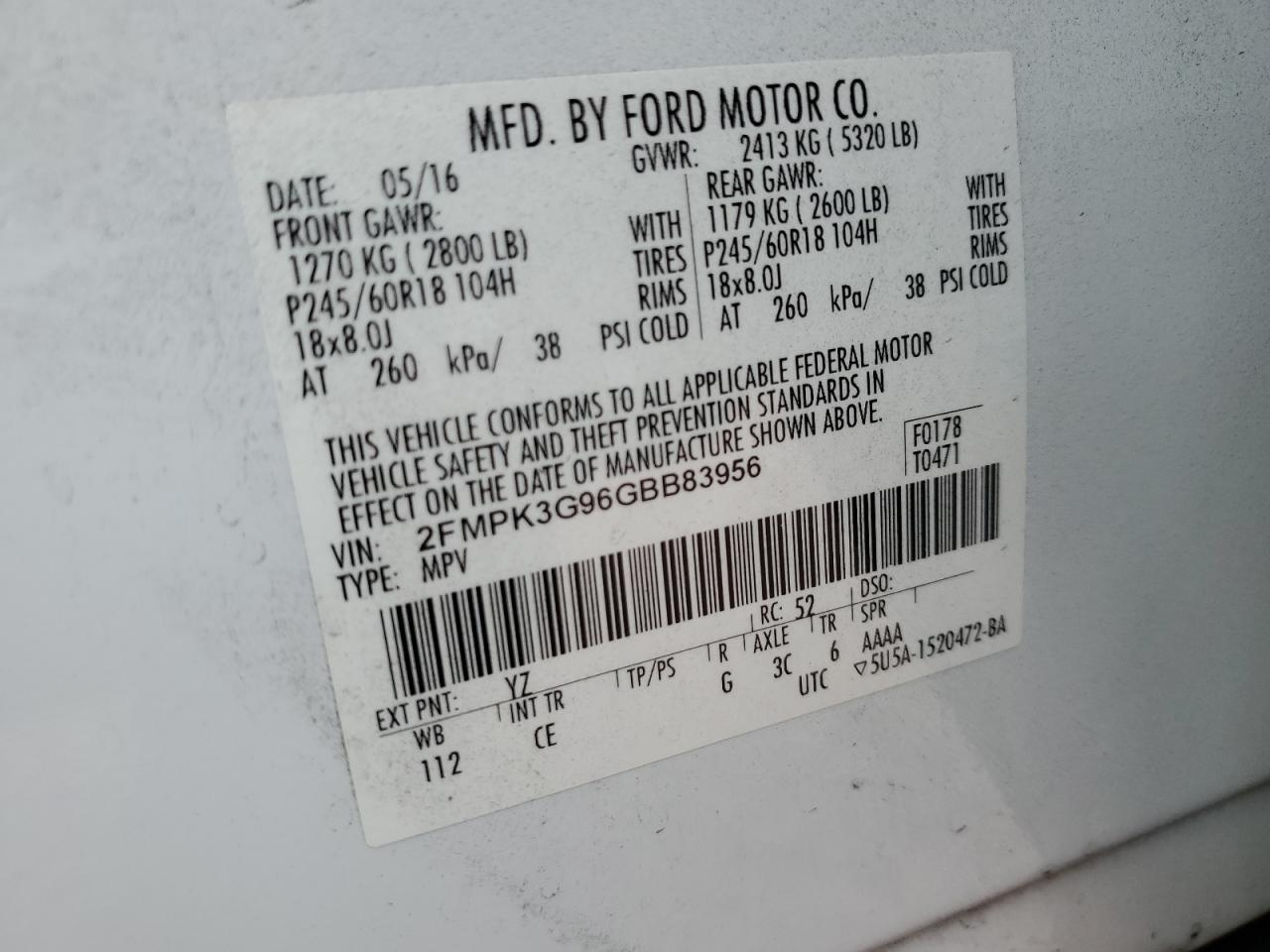 2016 Ford Edge - Image 13