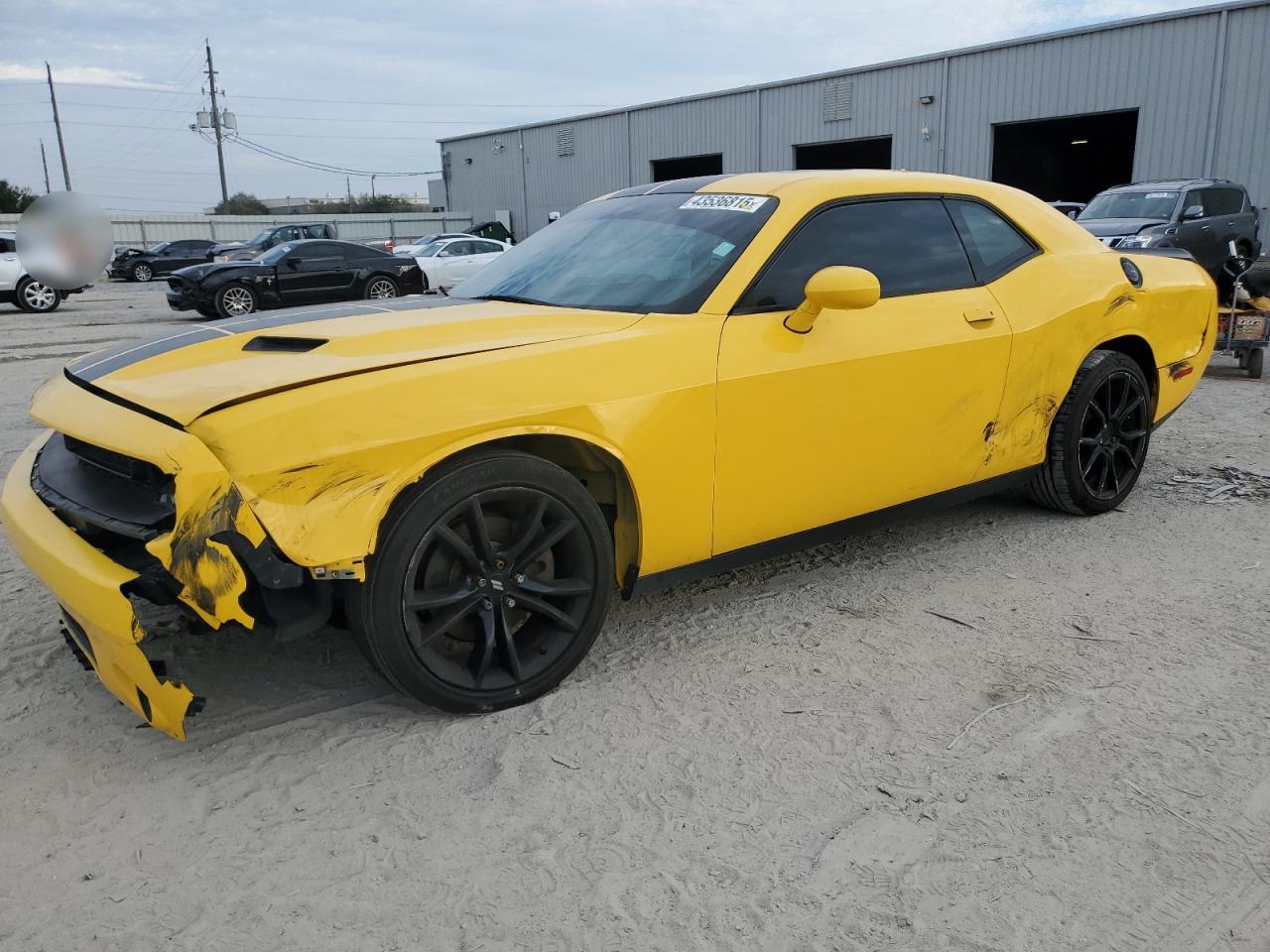 2017 Dodge Challenger Sxt na sprzedaż w Jacksonville, FL - Front End