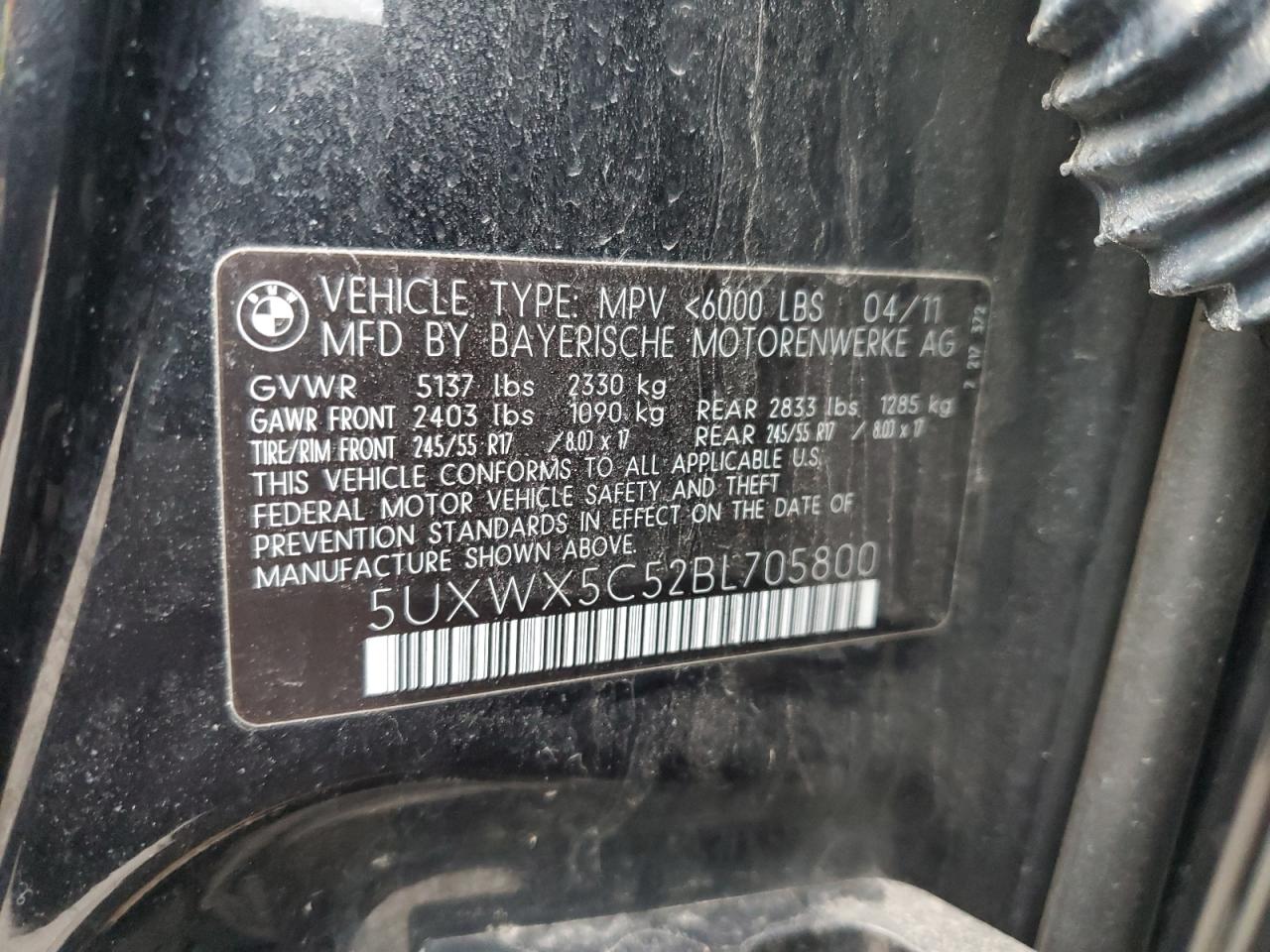 2011 BMW X3 - Image 13