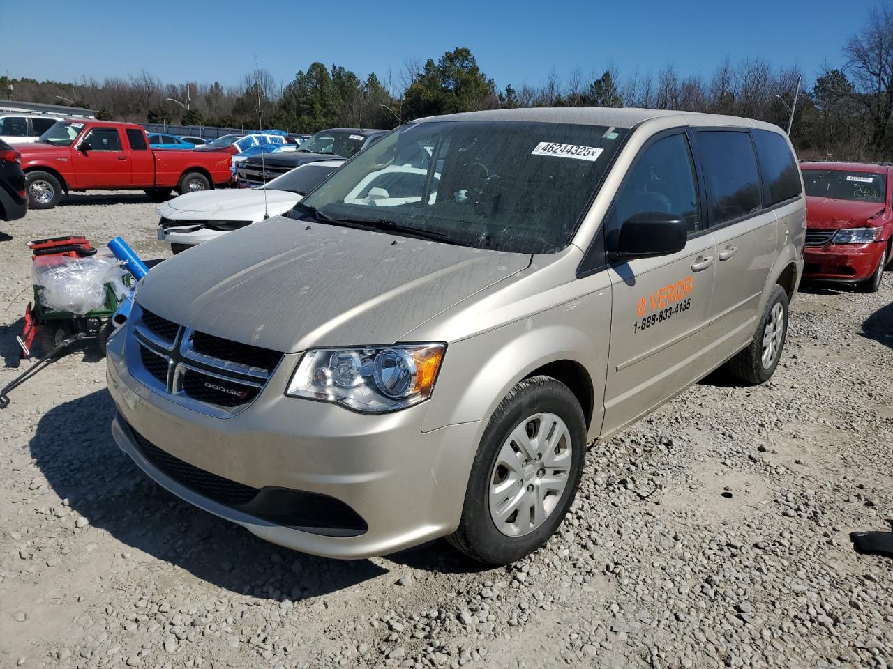 2014 Dodge Grand Caravan Se იყიდება Memphis-ში, TN - Side