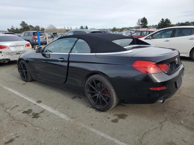 Cabriolets BMW 6 SERIES 2012 Czarny