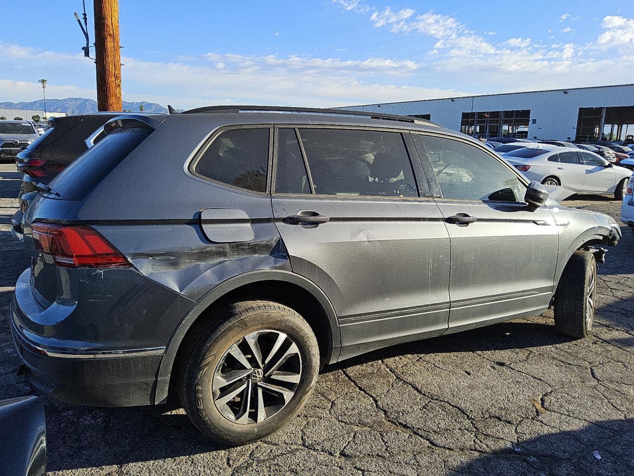 2022 Volkswagen Tiguan S VIN: 3VV1B7AX8NM077529 Lot: 87303215