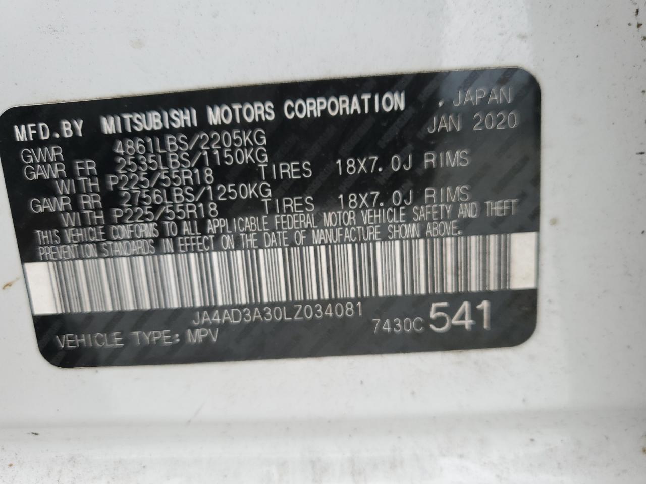 2020 Mitsubishi Outlander - Image 13