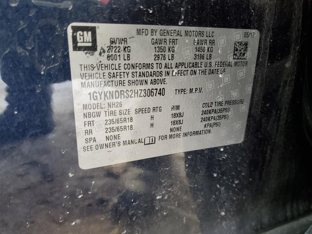 2017 Cadillac XT5 - Image 14