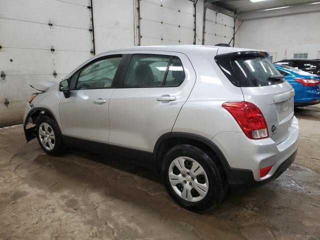  CHEVROLET TRAX 2017 Srebrny