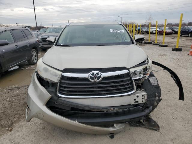  TOYOTA HIGHLANDER 2014 Бежевий