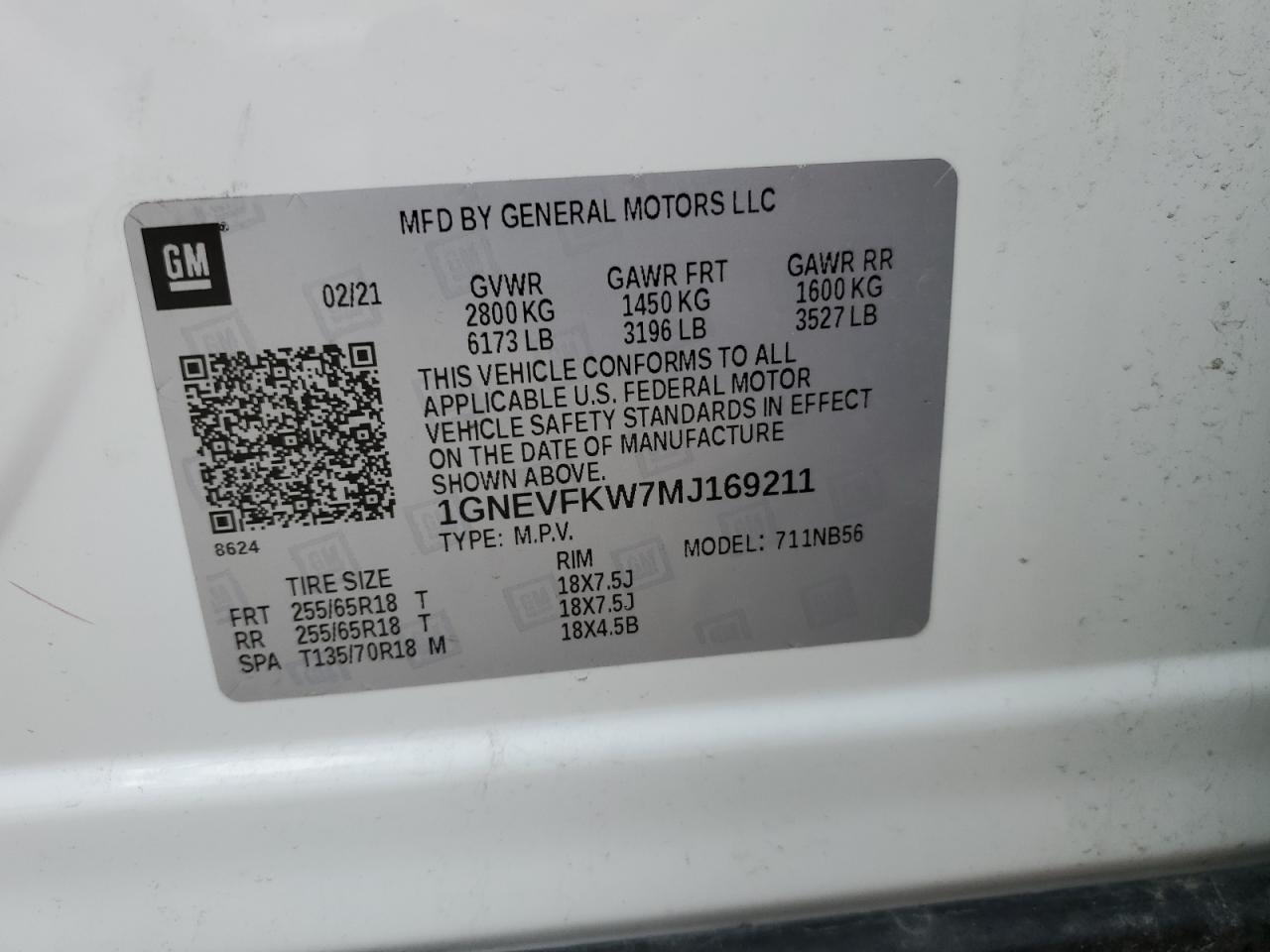 2021 Chevrolet Traverse - Image 14