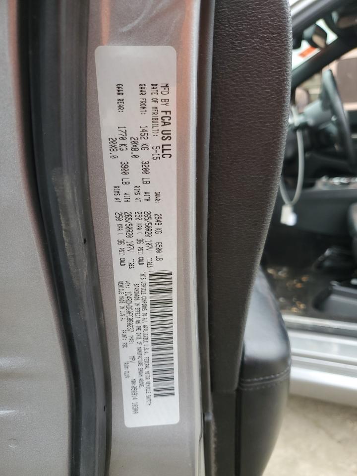 2015 Dodge Durango Limited VIN: 1C4RDHDG0FC880237 Lot: 88773865