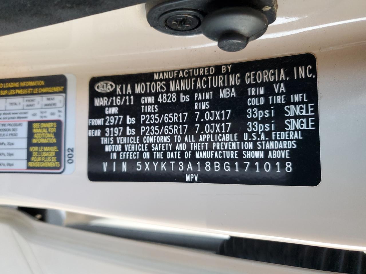 2011 Kia Sorento - Image 14