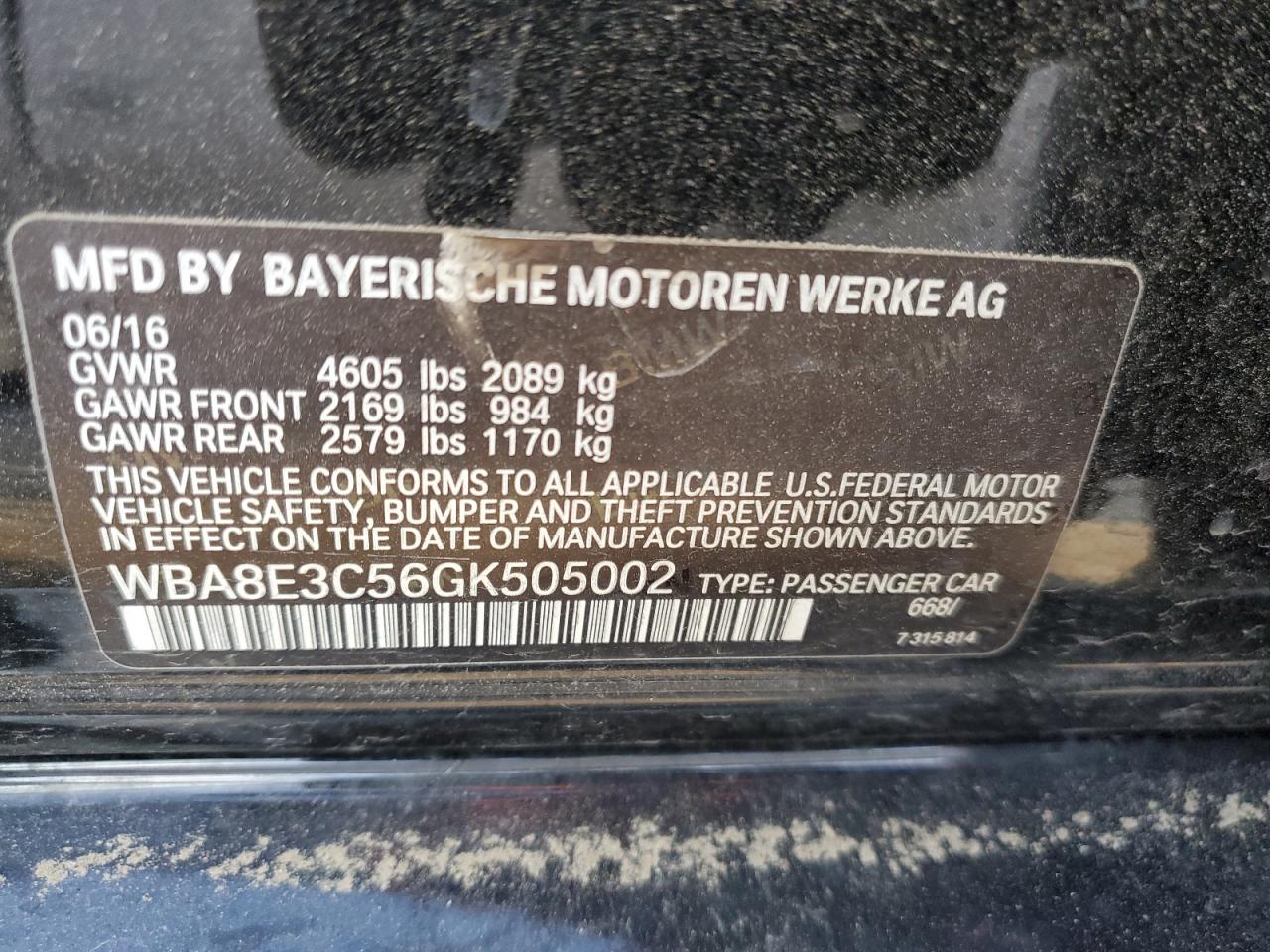 2016 BMW 3er - Image 15