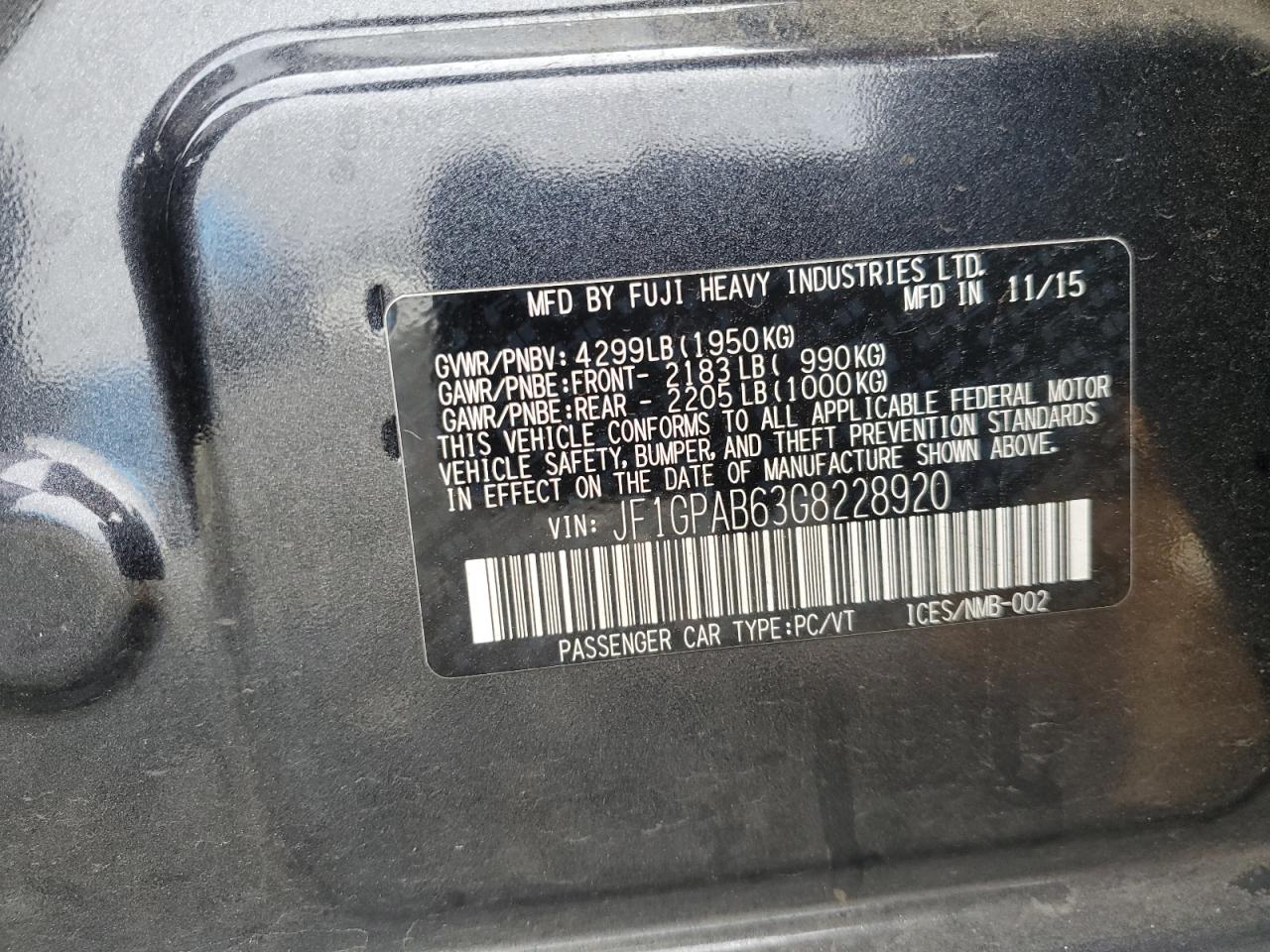 2016 Subaru Impreza - Image 14