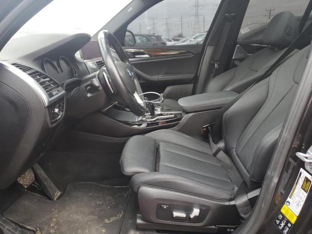  BMW X3 2021 Черный