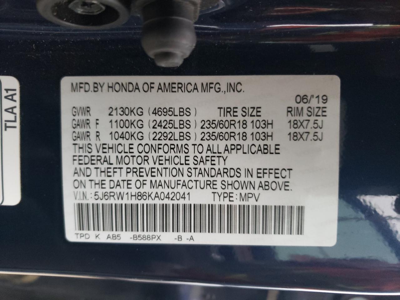 2019 Honda CR-V - Image 13