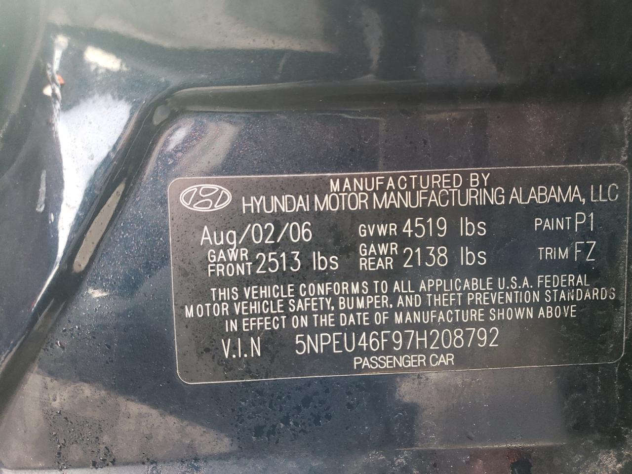 2007 Hyundai Sonata - Image 12