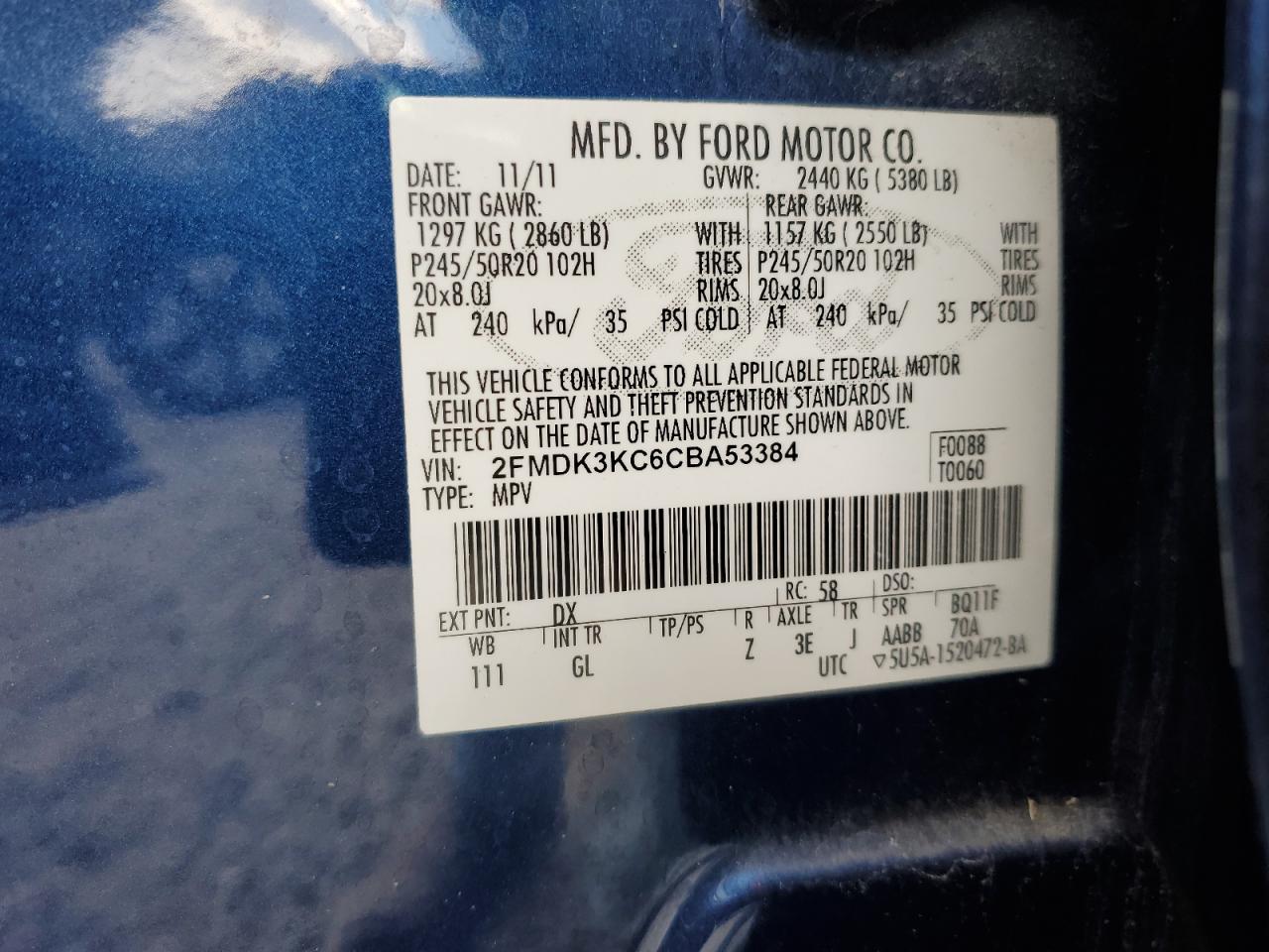 2012 Ford Edge - Image 13