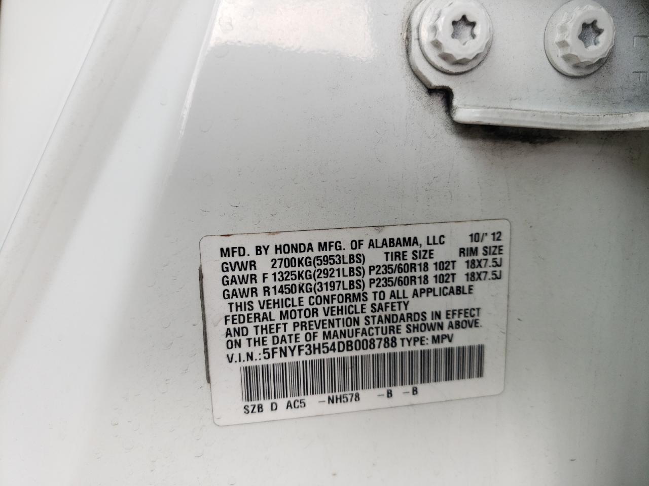 2013 Honda Pilot - Image 12