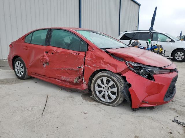  TOYOTA COROLLA 2021 Красный