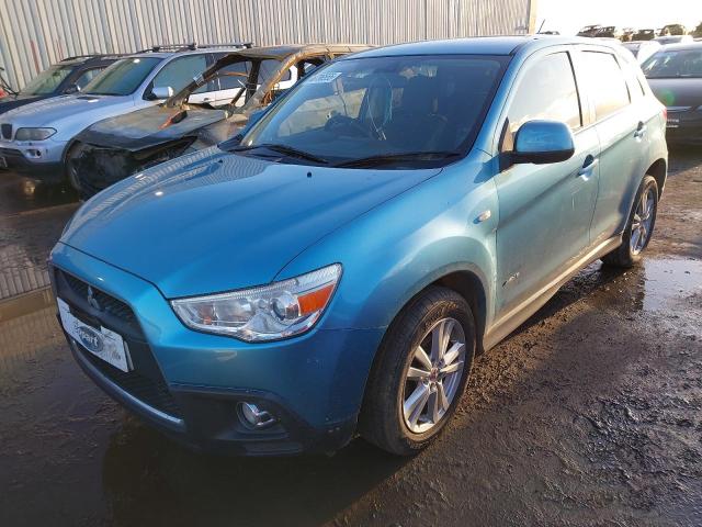 2010 MITSUBISHI ASX 3 CLEA for sale at Copart PETERLEE