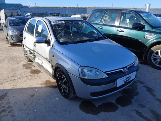 2003 VAUXHALL CORSA ELEG