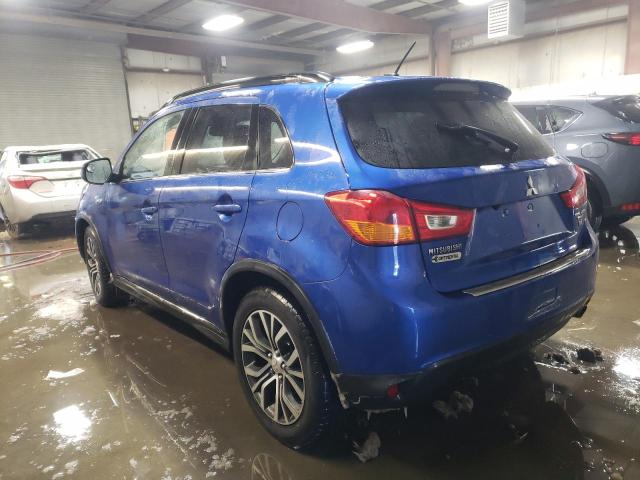  MITSUBISHI OUTLANDER 2016 Синій