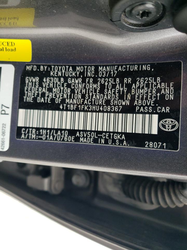 2017 Toyota Camry - Image 15