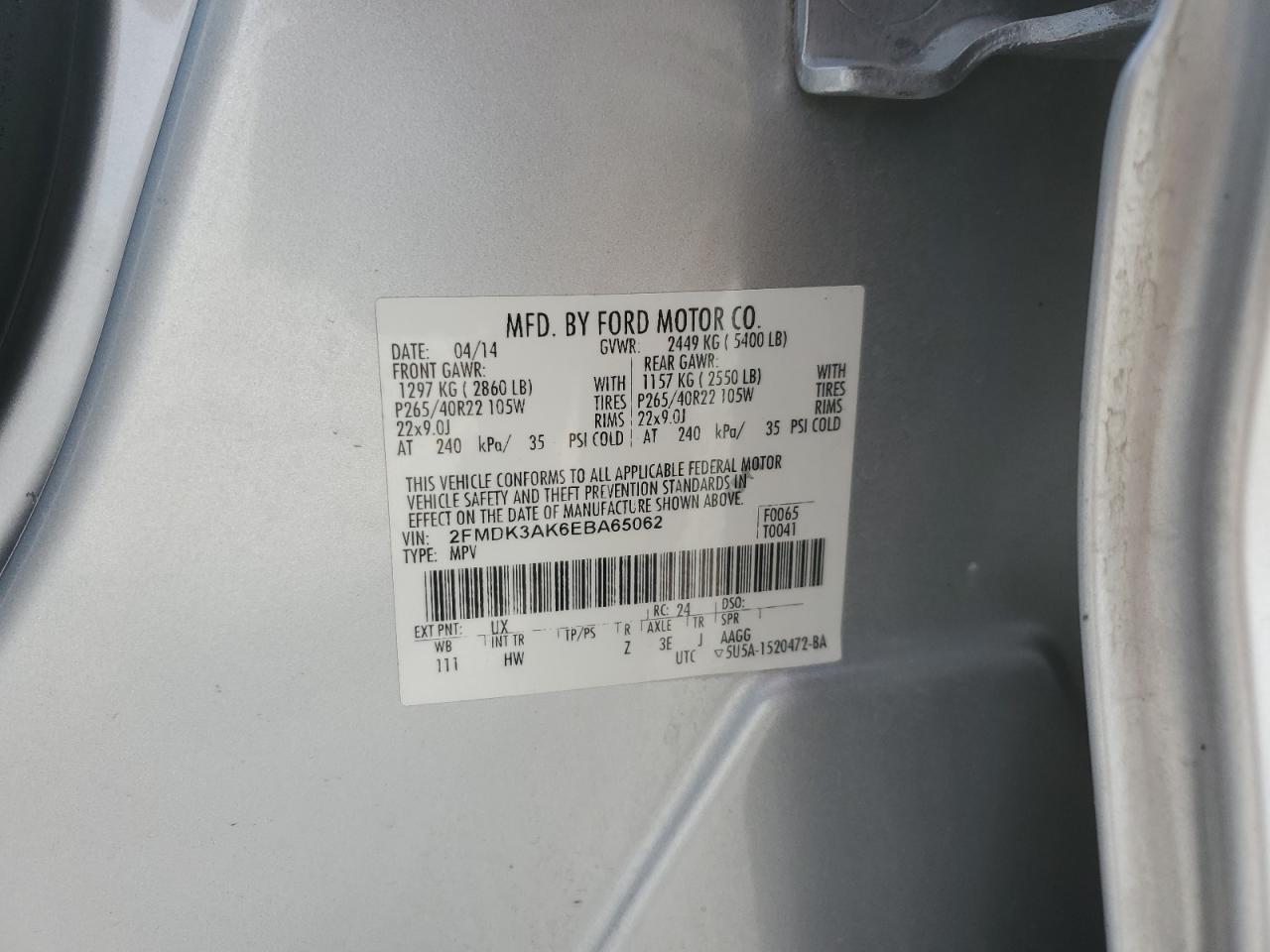 2014 Ford Edge - Image 16