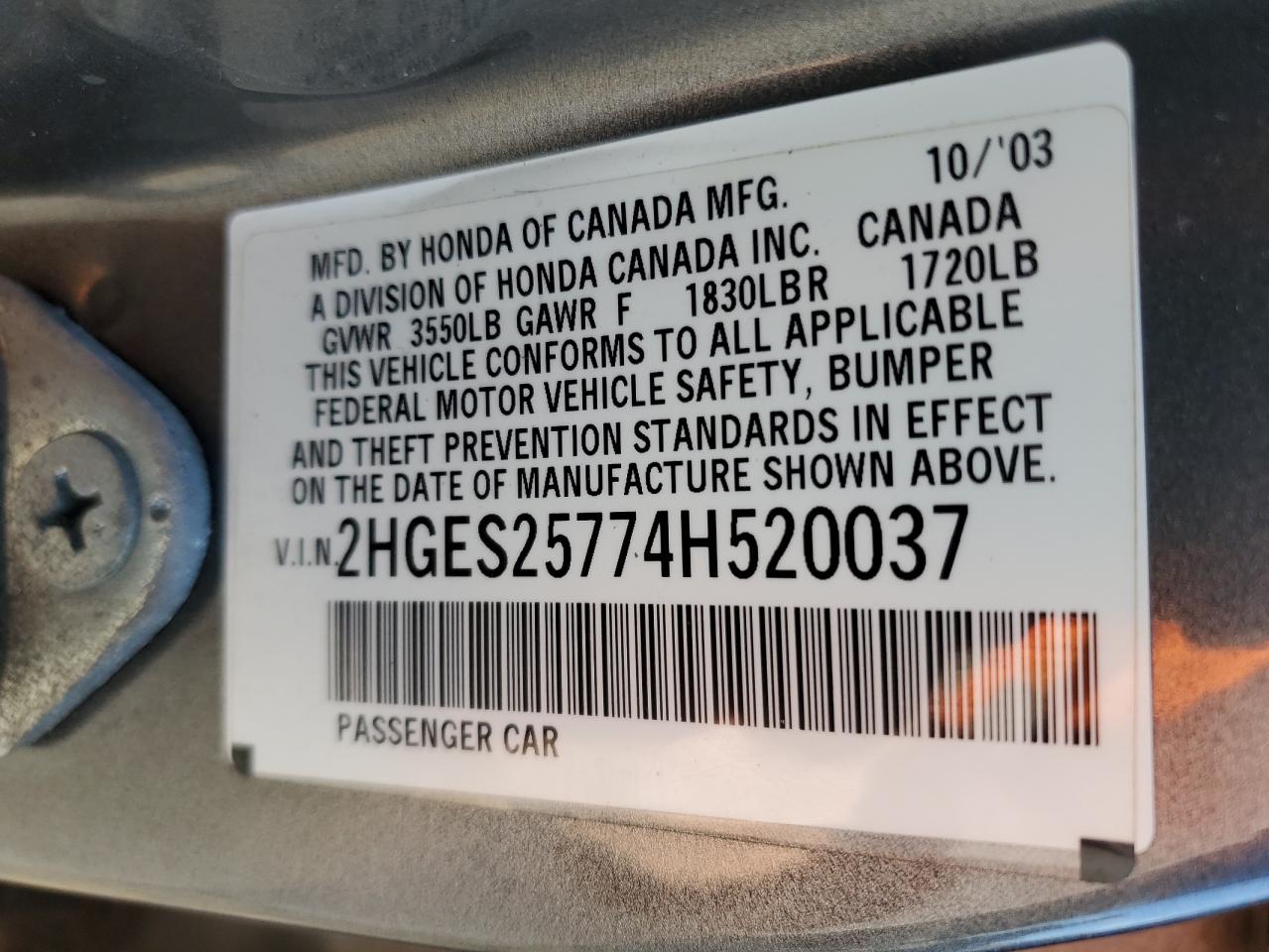 2004 Honda Civic - Image 15