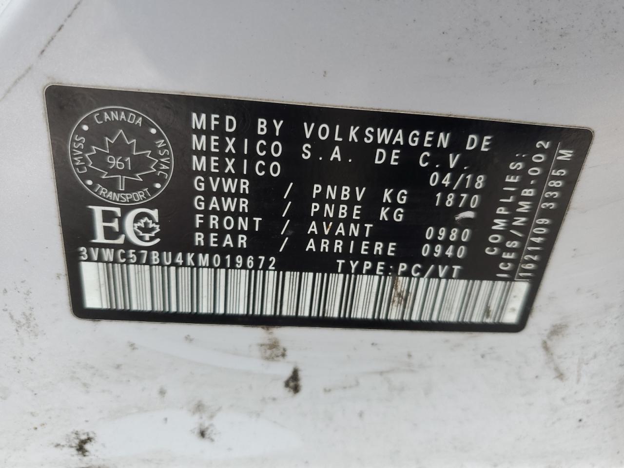 2019 Volkswagen Jetta - Image 13