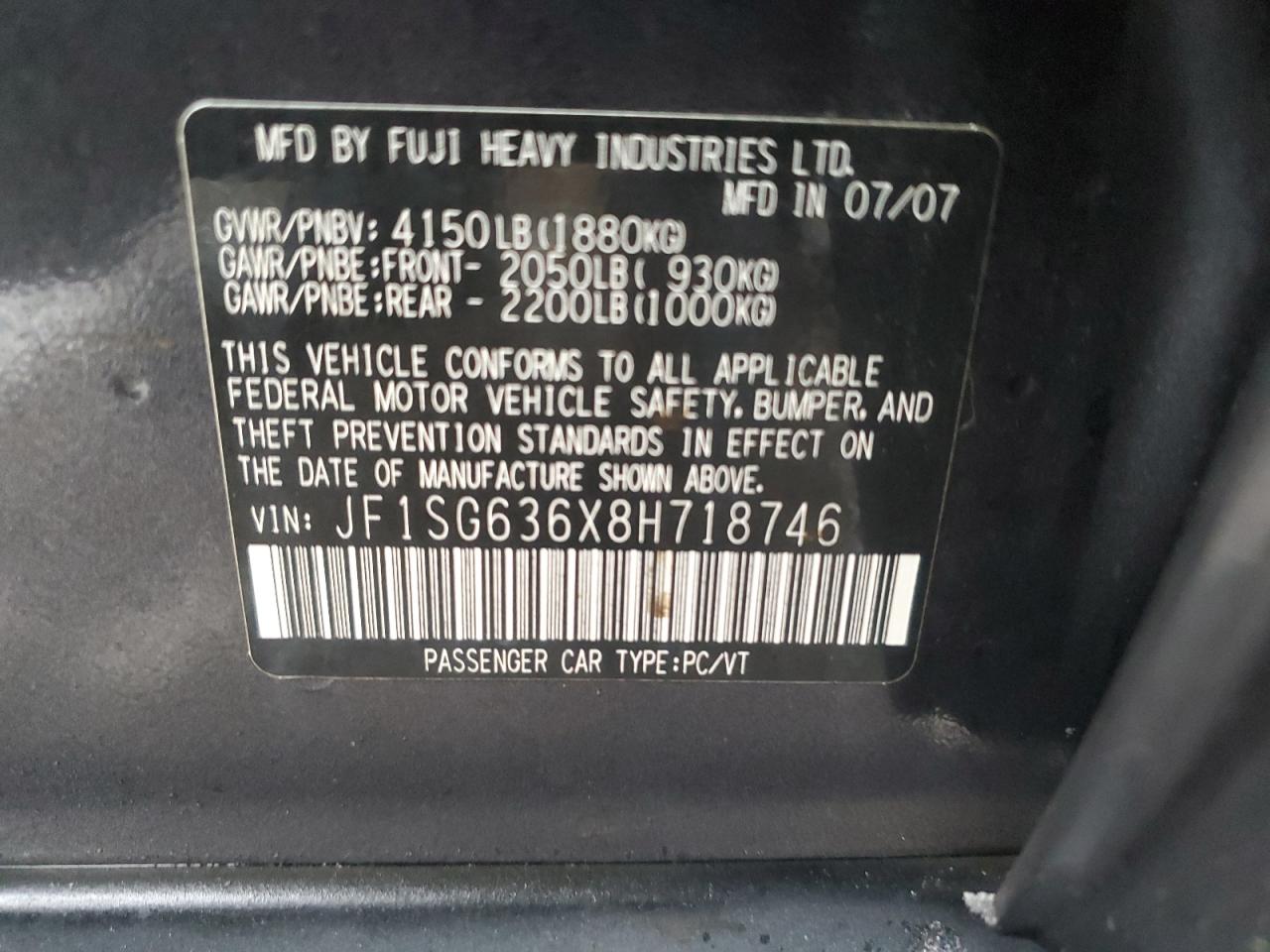 2008 Subaru Forester - Image 12