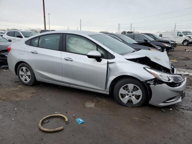  CHEVROLET CRUZE 2016 Silver