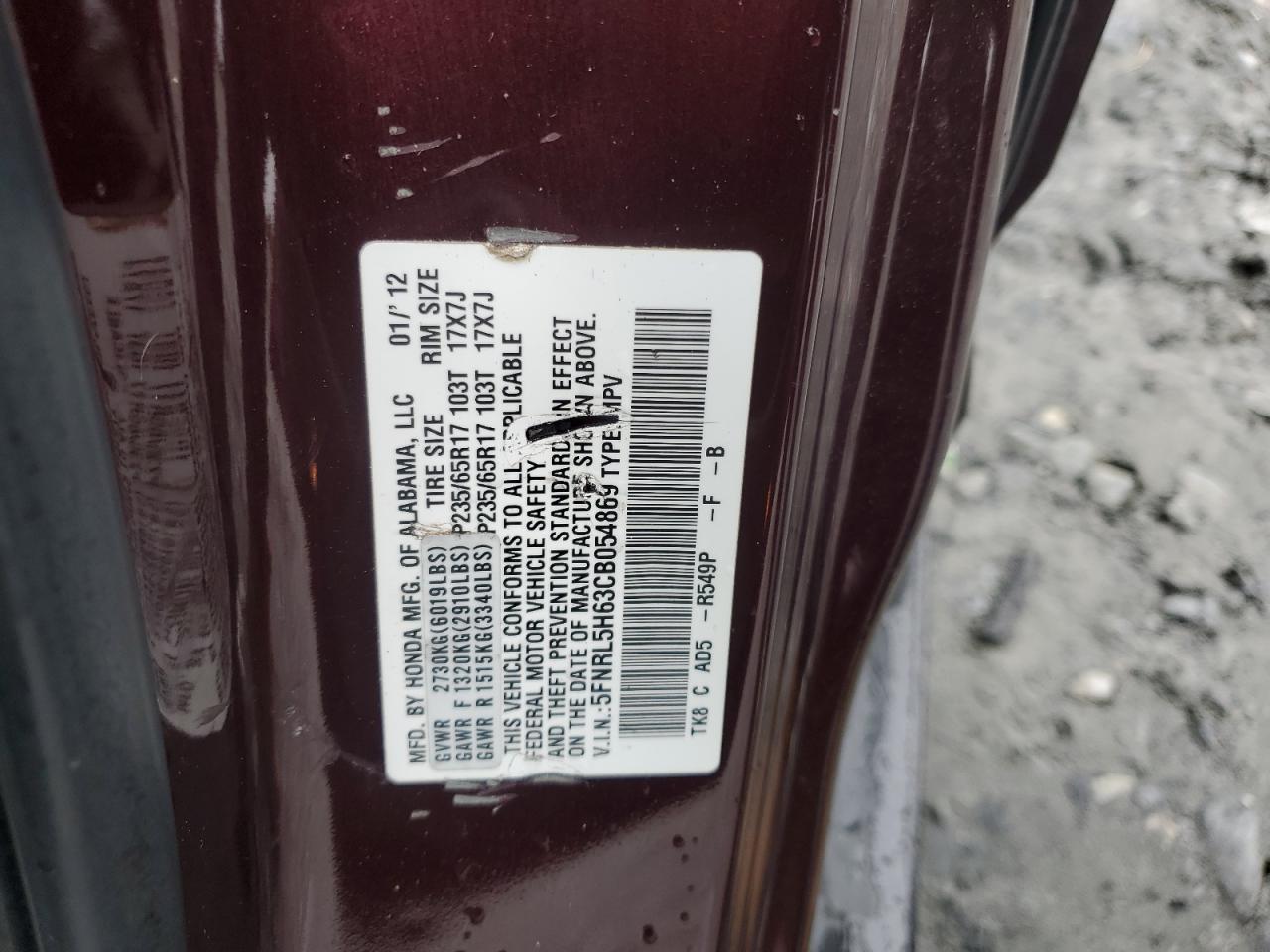 2012 Honda Odyssey - Image 14