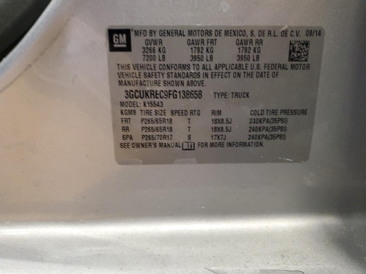 2015 Chevrolet Silverado - Image 12