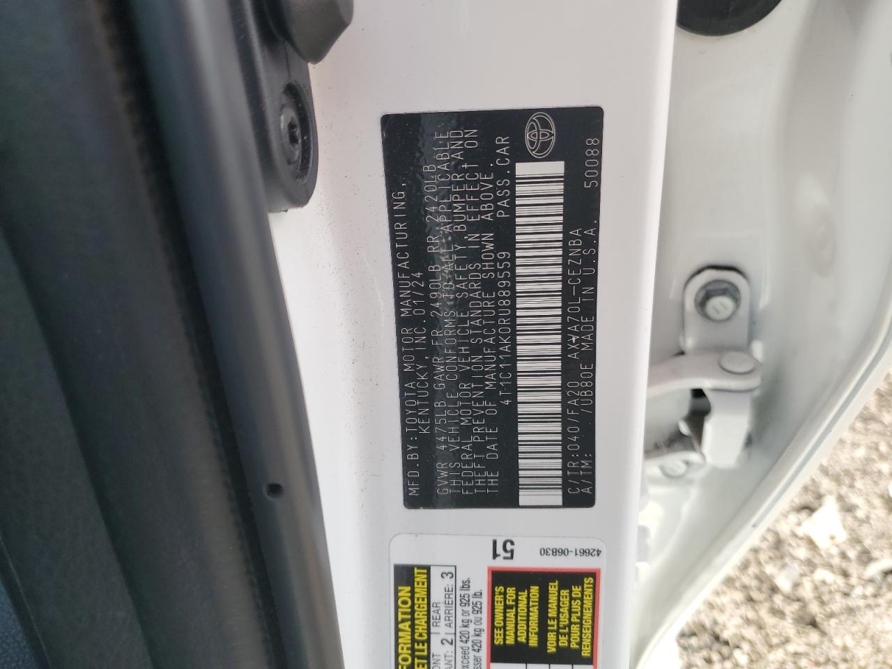 2024 Toyota Camry - Image 12