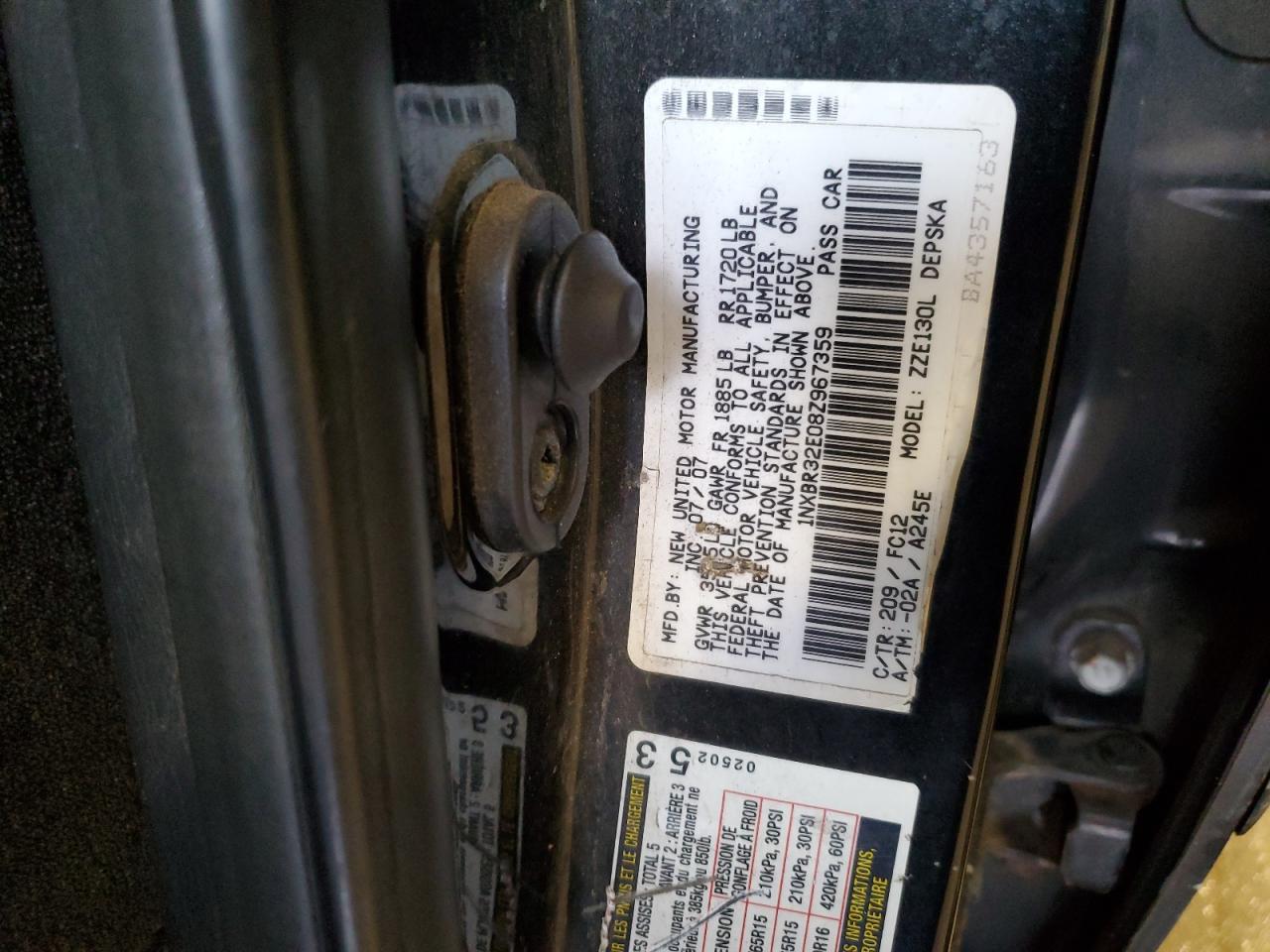 2008 Toyota Corolla - Image 12