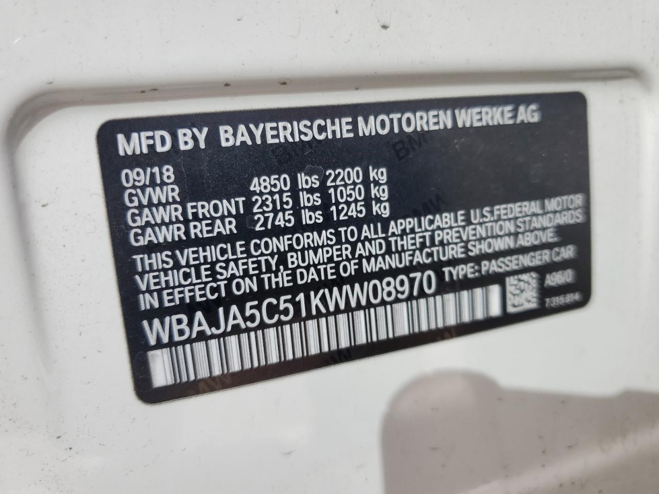 2019 BMW 5er - Image 12