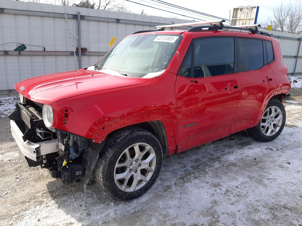 2018 Jeep Renegade Latitude იყიდება Walton-ში, KY - Rear End