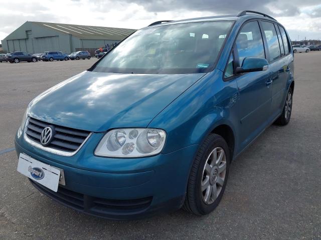 2005 VOLKSWAGEN TOURAN SE for sale at Copart NEWBURY