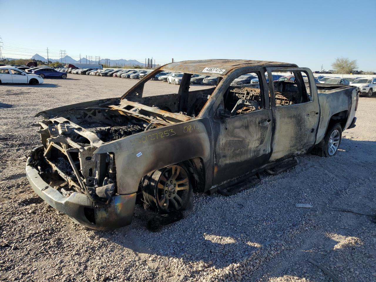 2018 Chevrolet Silverado K1500 Ltz de vânzare în Tucson, AZ - Burn