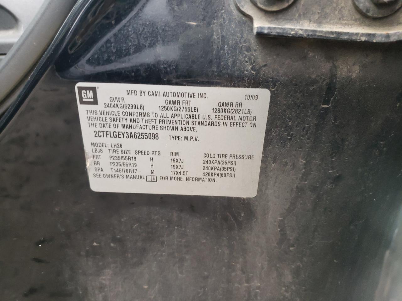 2010 GMC Terrain - Image 13