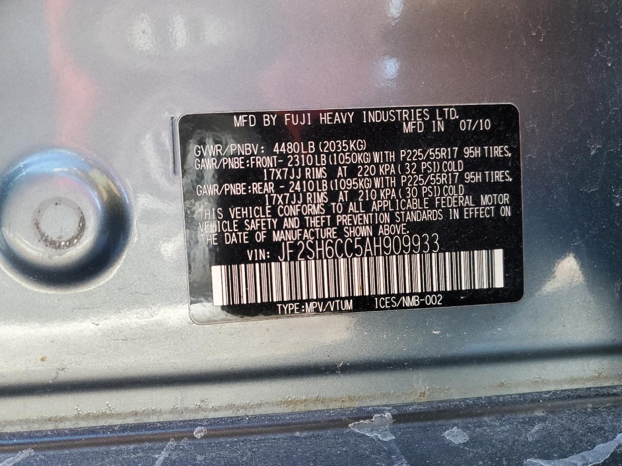 2010 Subaru Forester - Image 12