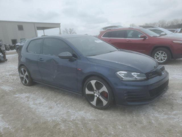  VOLKSWAGEN GTI 2015 Синий