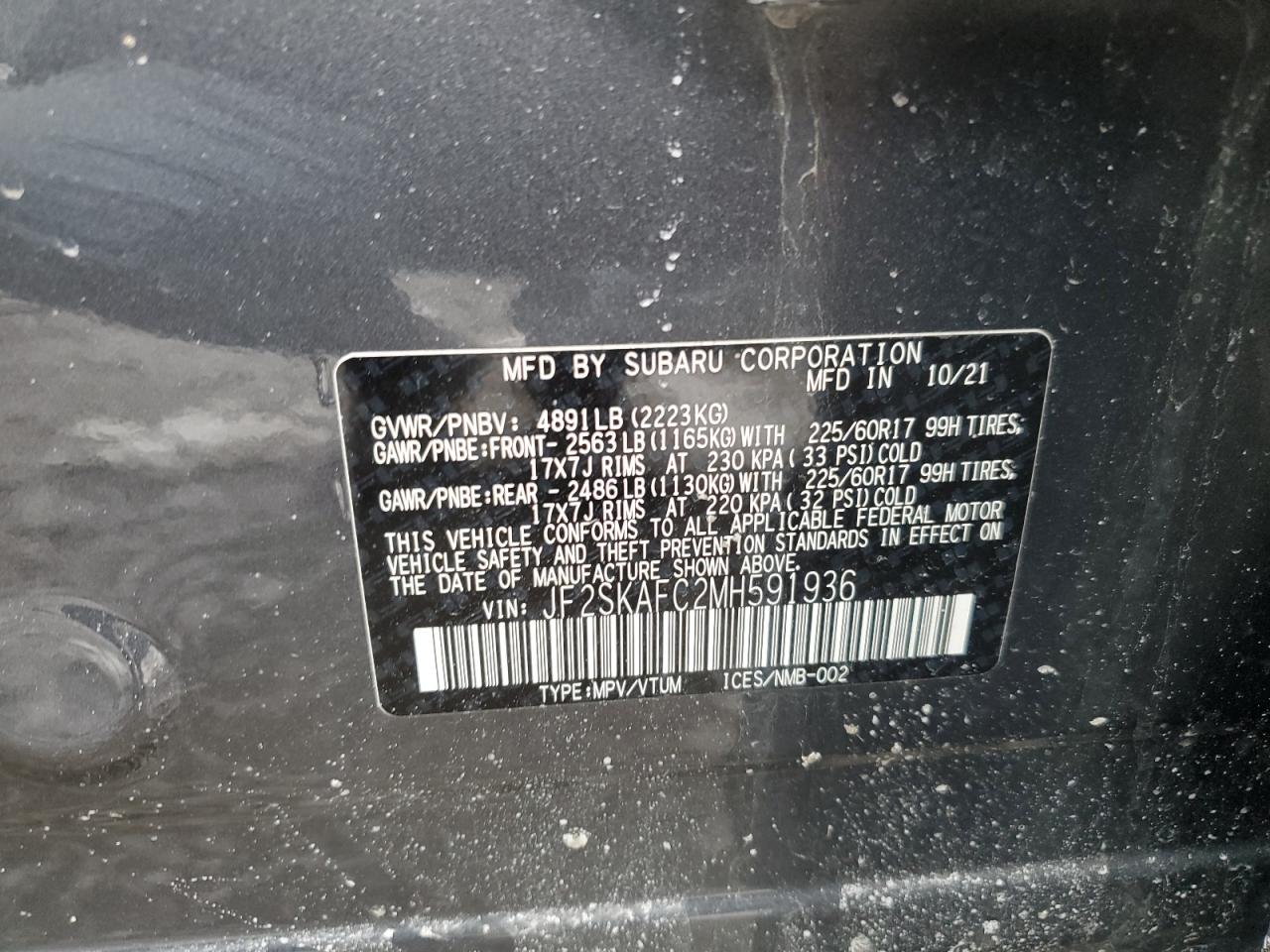 2021 Subaru Forester - Image 13